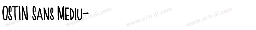 OSTIN Sans Mediu字体转换 OSTIN Sans Mediu字体转换